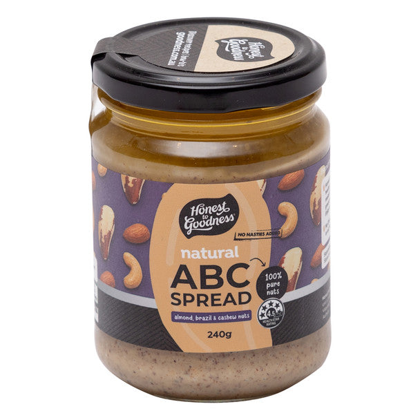 ABC Almond Brazil & Cashew Spread 240g