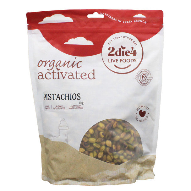 Activated Organic Pistachios 1KG