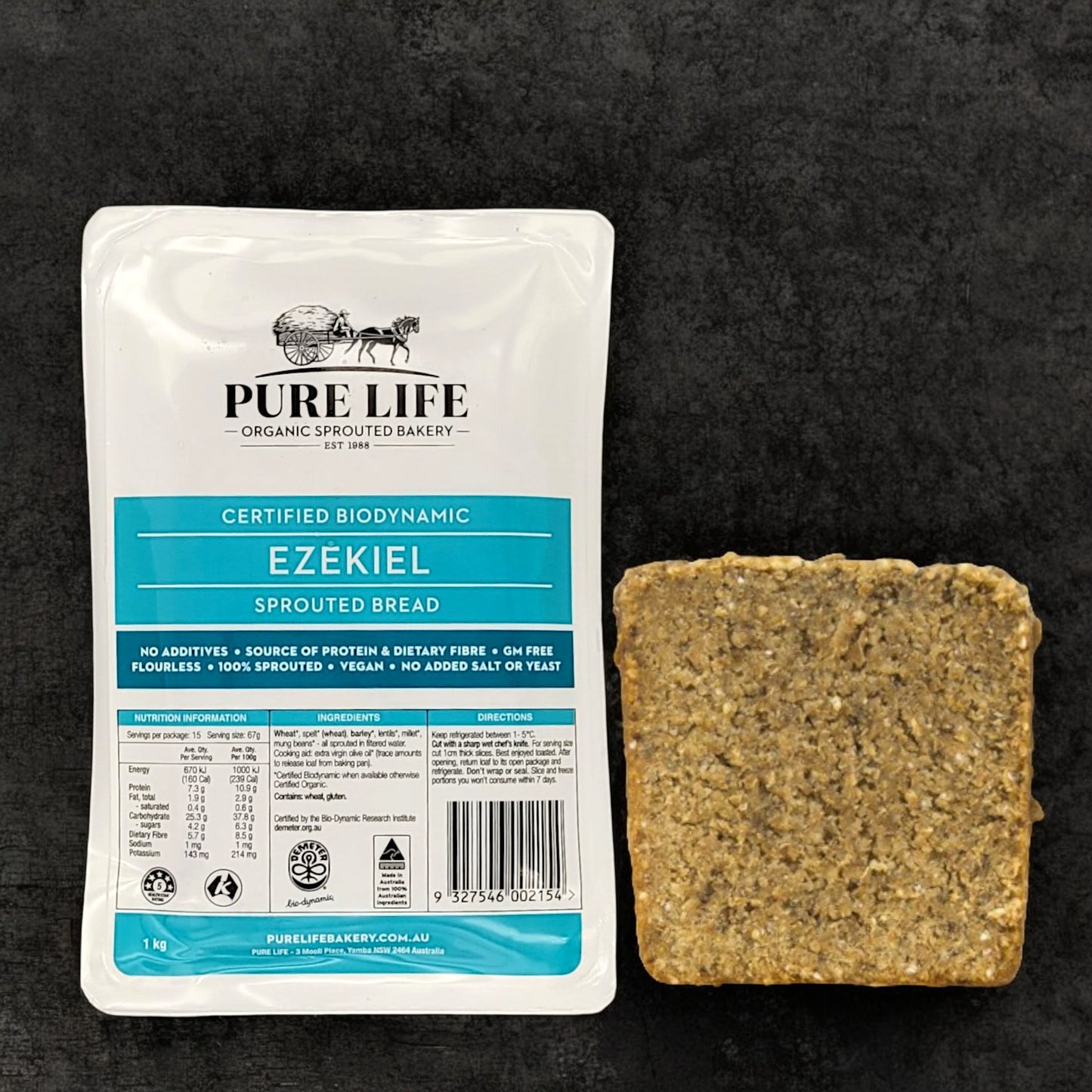 Pure Life Ezekiel Sprouted Bread - 1kg