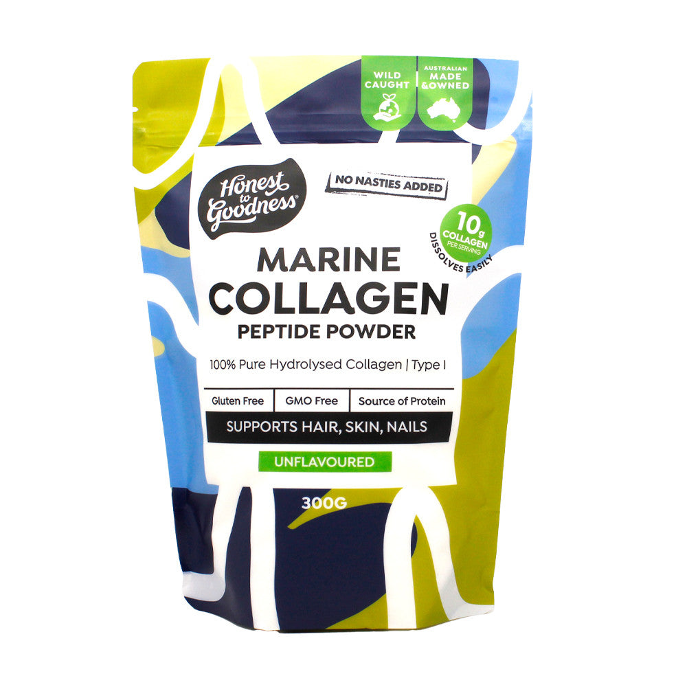 Honest to Goodness Marine Collagen Peptide Powder 300g