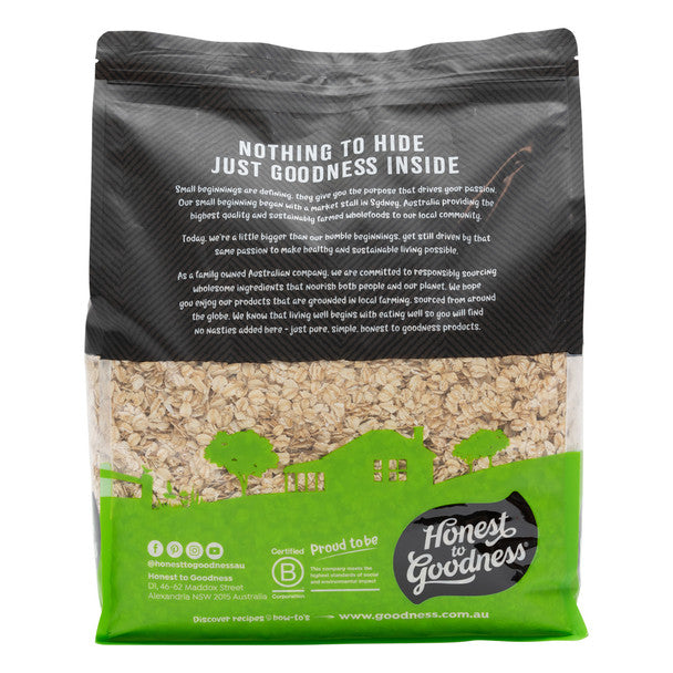 Organic Australian Rolled Oats 4KG
