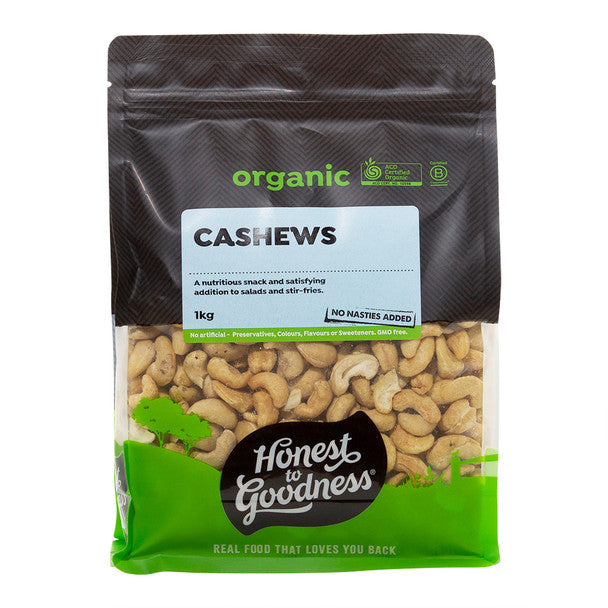 Organic Cashews 1KG