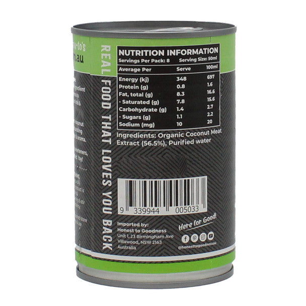 Organic Coconut Milk 400ml