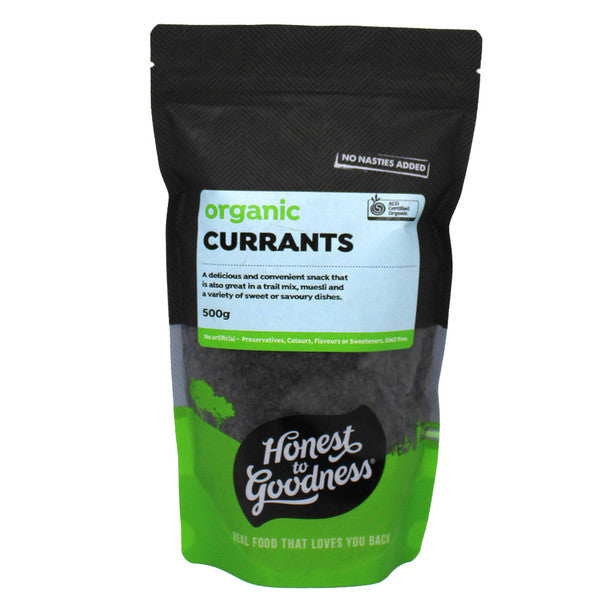 Organic Currants 500g