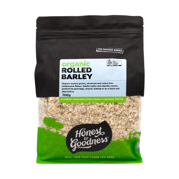 Organic Rolled Barley 700g
