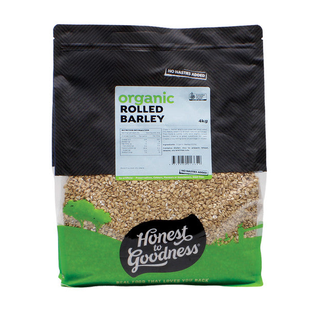 Organic Rolled Barley 4KG