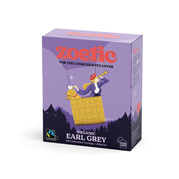 Organic Earl Grey Tea Bags x 100