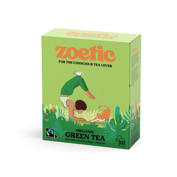 Organic Green Tea Bags x 100