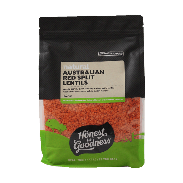 Australian Red Split Lentils 1.2KG