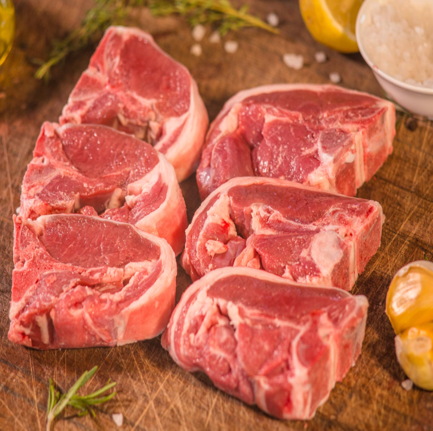 Organic Lamb Loin Chops - 400g