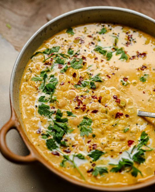 Curried Lentil and Leek Soup