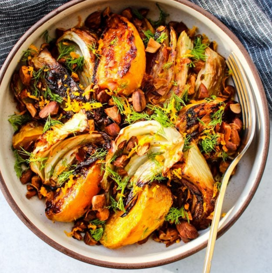 Roasted Beetroot, Fennel & Citrus Salad with Honey-Dijon Dressing