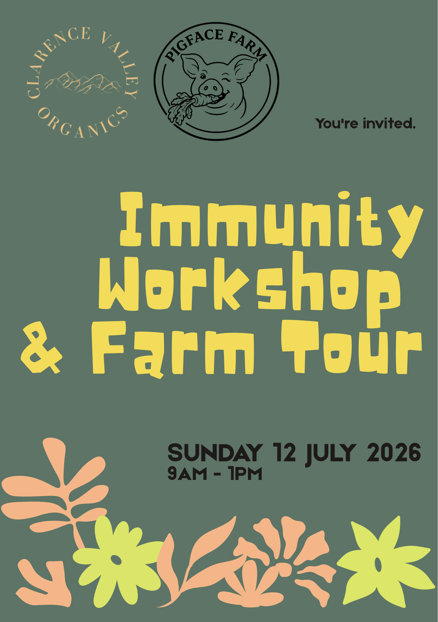 Immunity Workshop & Farm Tour | 12 July 2026 | Pigface Farm x CVO