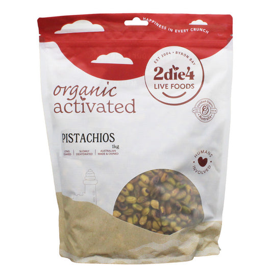 Activated Organic Pistachios 1KG