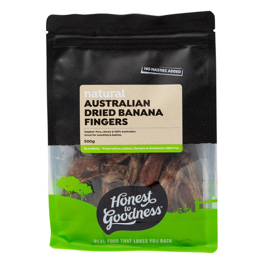 Australian Dried Banana Fingers 500g