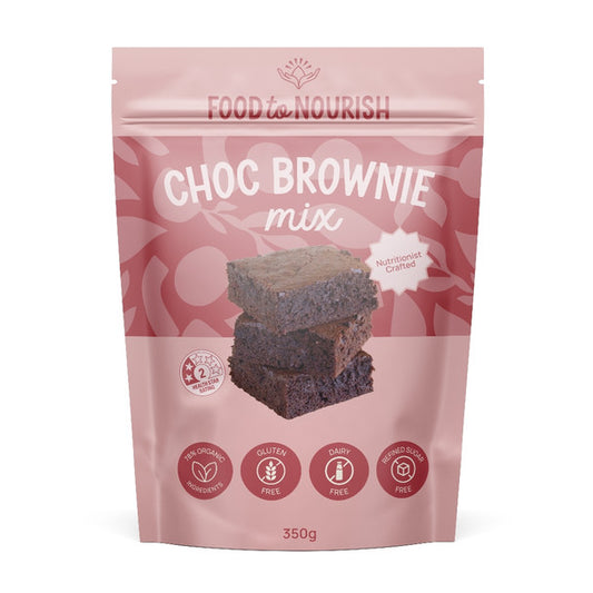 Food to Nourish Choc Brownie Mix 350g