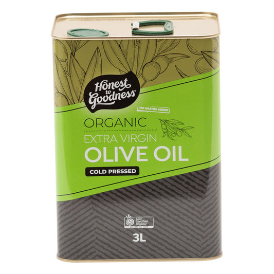 Organic Olive Oil Extra Virgin 3L