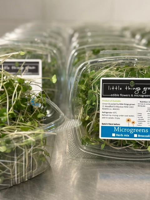 Sunflower & Radish Microgreens Mix