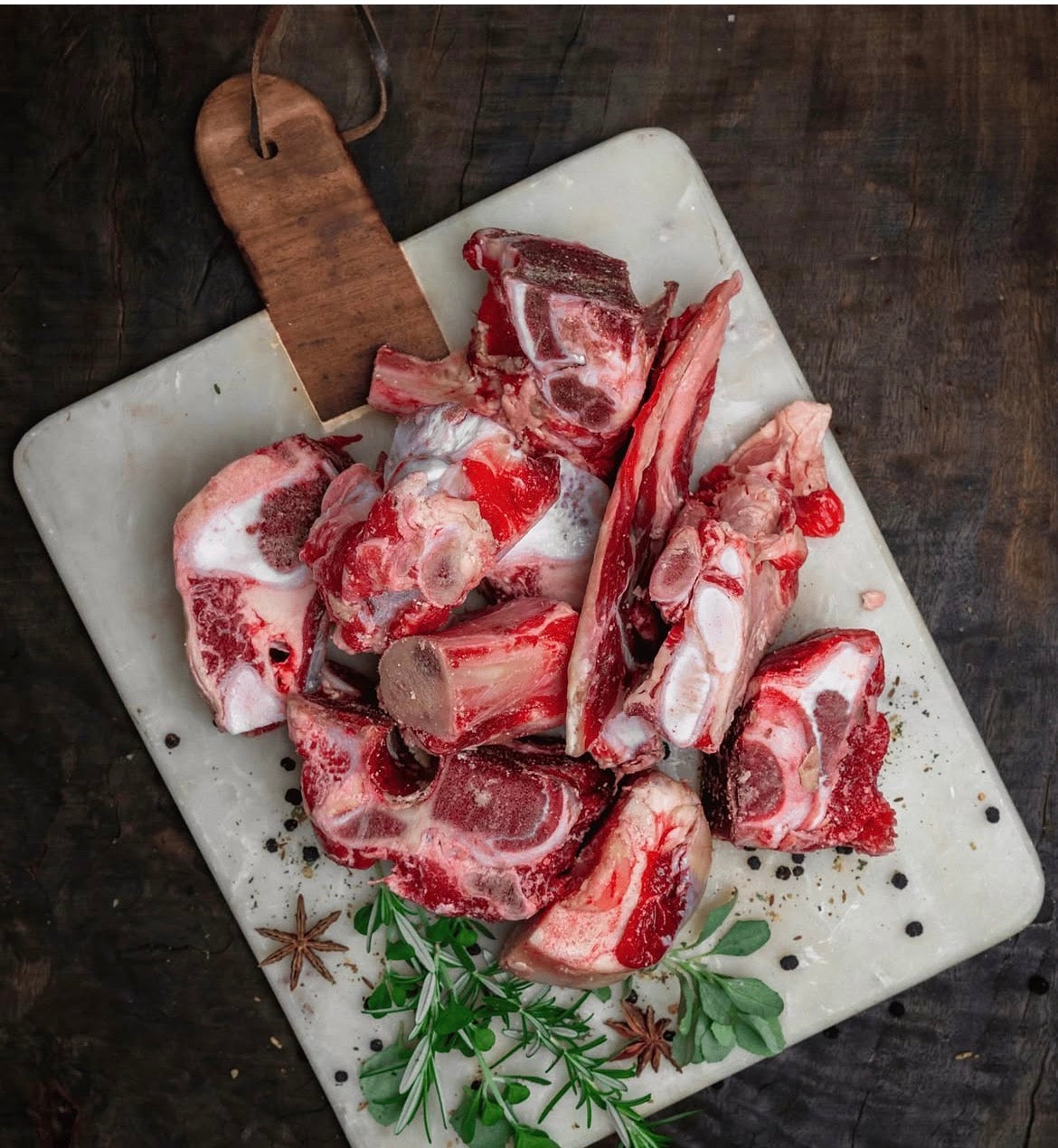 Beef Bones - 2kgs - Certified Organic (Conscious Ground)