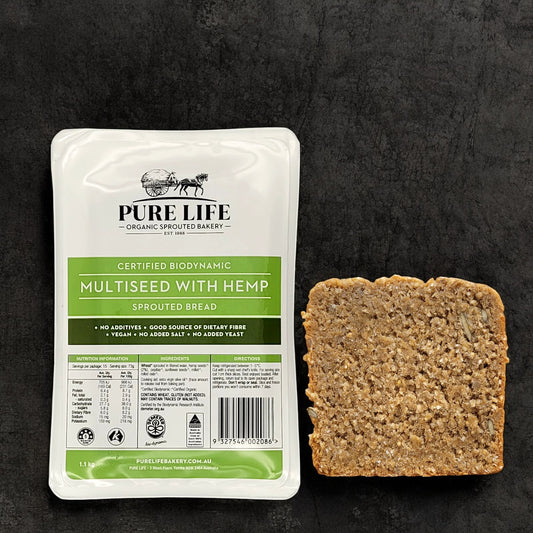 Pure Life Multiseed With Hemp Sprouted Bread - 1.1kg