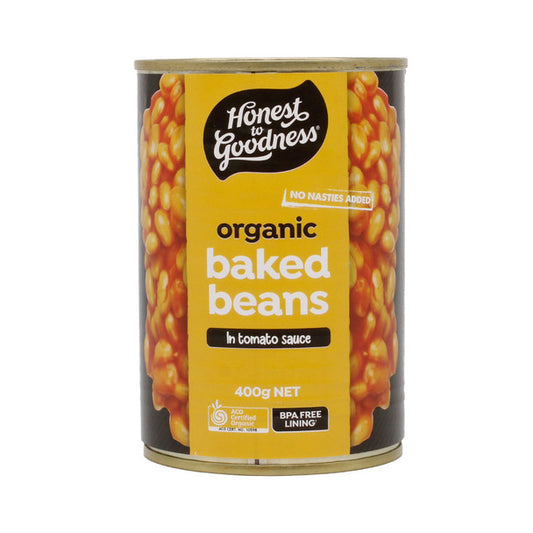 Organic Baked Beans in Tomato Sauce 400g