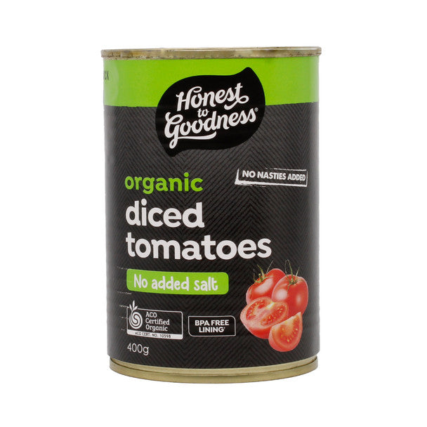 Organic Diced Tomatoes 400g