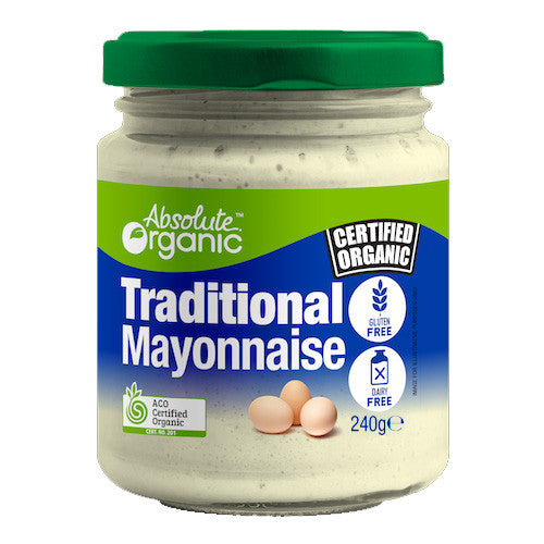 Absolute Organic Traditional Mayonnaise 240g