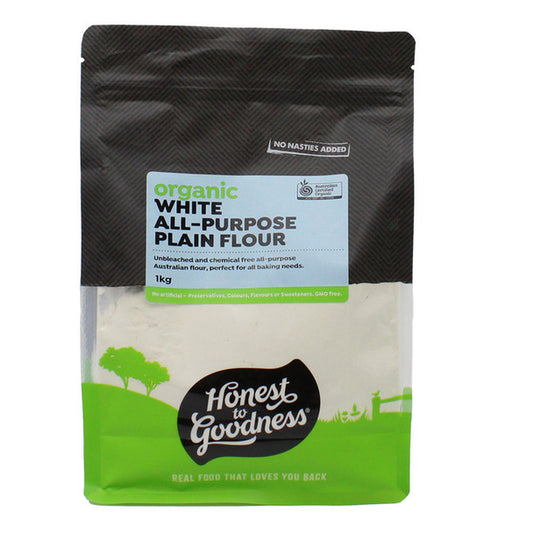 Organic Unbleached White All-Purpose Flour 1KG