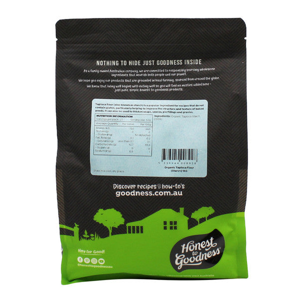 Organic Tapioca Flour (Starch) 1KG