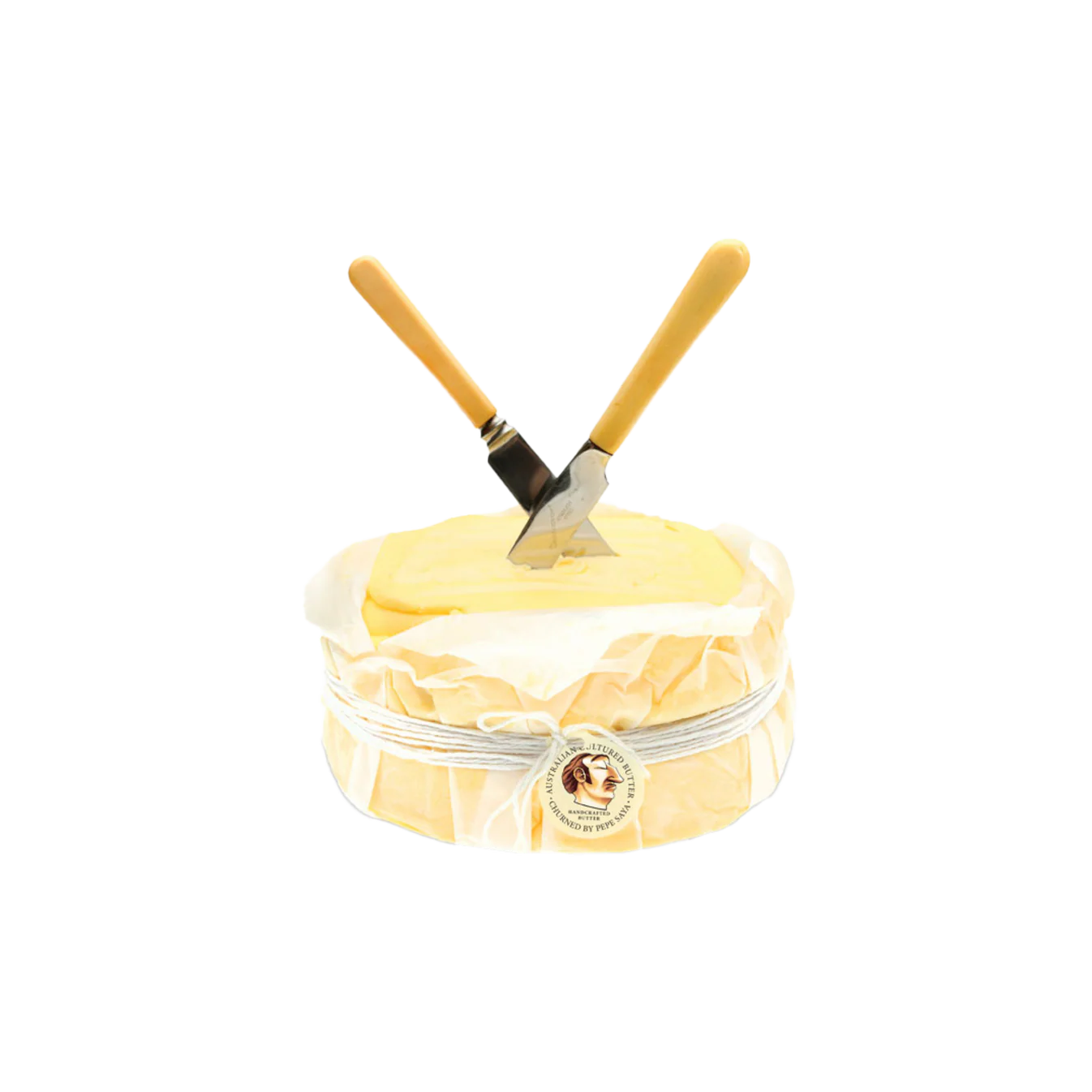 Pepe Saya Salted Cultured 2.5kg Butter Wheel