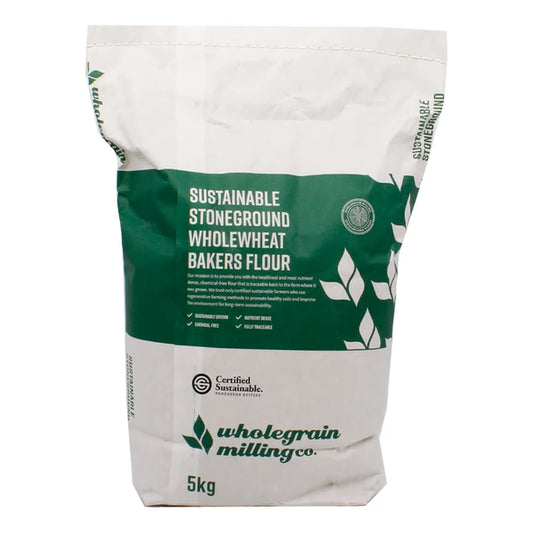 Organic Stoneground Wholewheat Bakers Flour