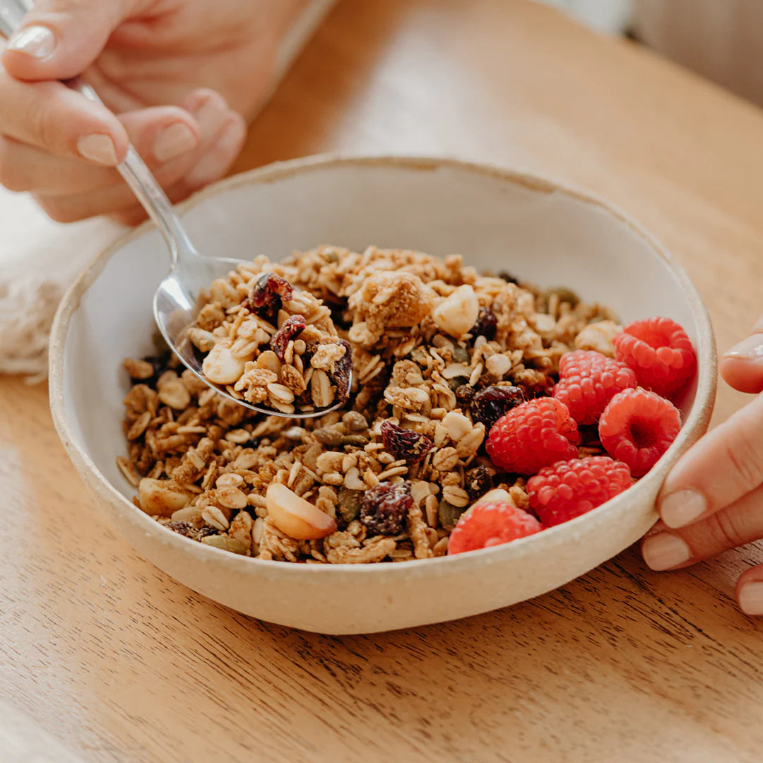 Brookfarm Toasted Macadamia and Cranberry Muesli (500g)