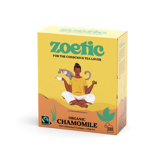Organic Chamomile Tea Bags x 100