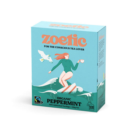 Organic Peppermint Tea Bags x 100