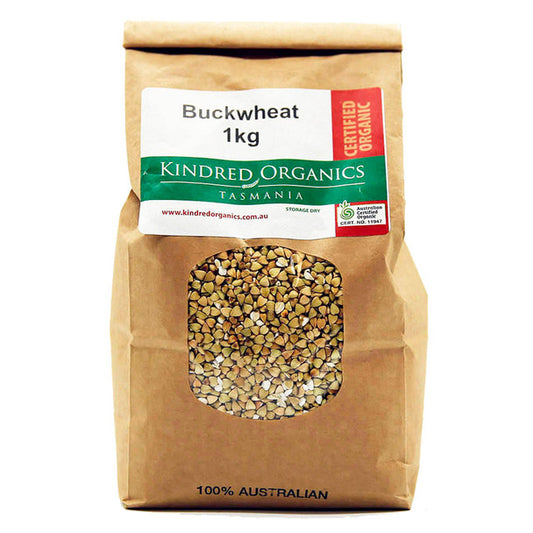 Organic Australian Hulled Buckwheat 1KG