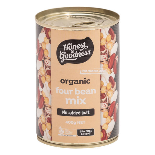 Organic Four Bean Mix 400g