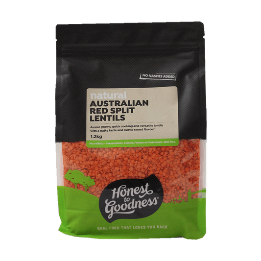 Australian Red Split Lentils 1.2KG