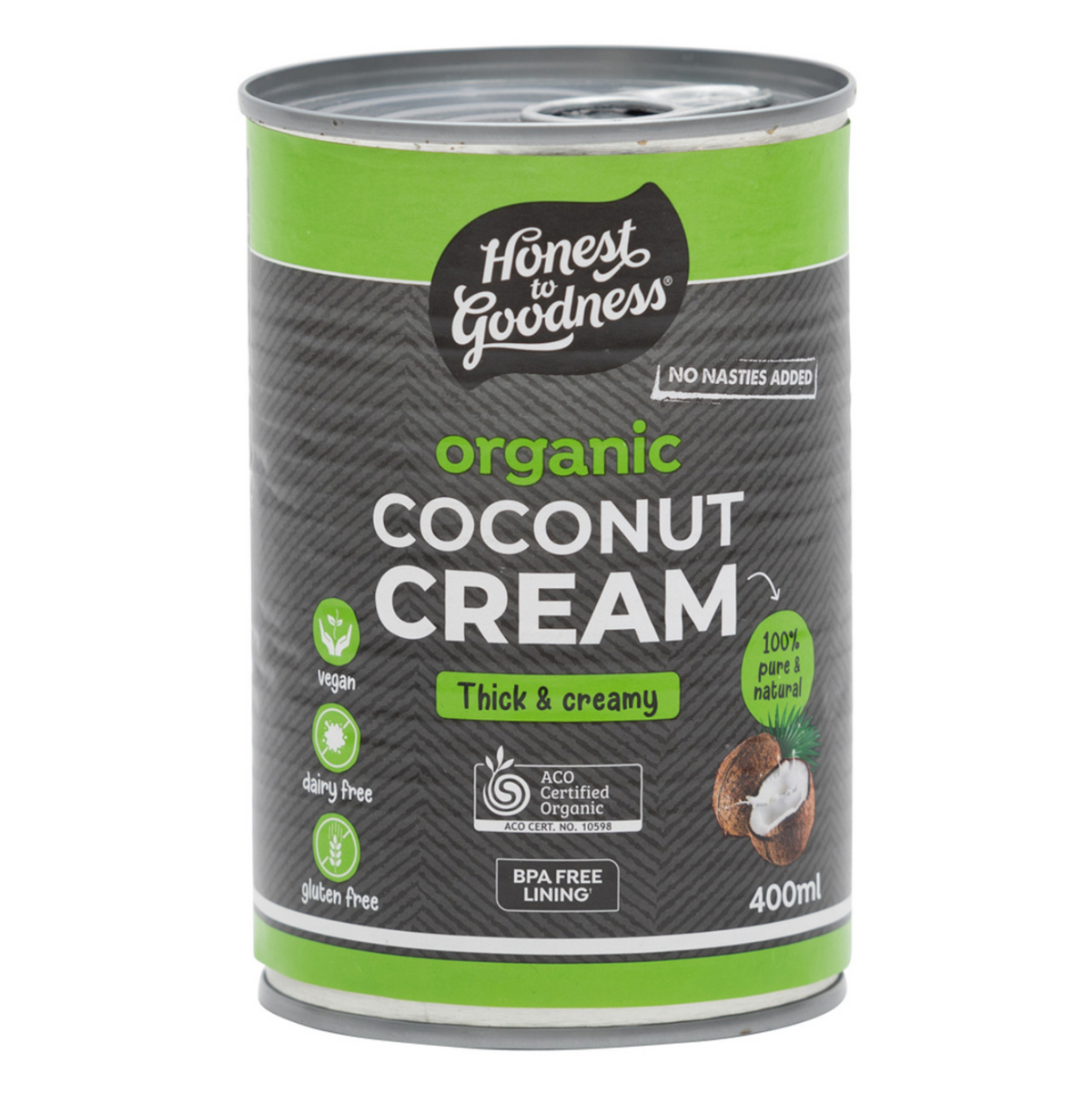 Organic Coconut Cream 400ml